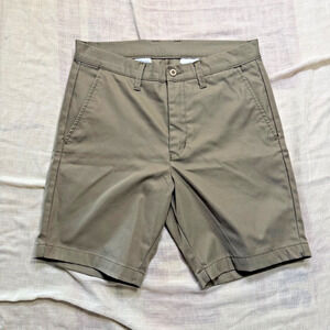 Bench Men's Khaki Chino Shorts Size 30 Excellent Used Condition